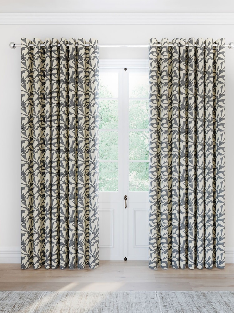 Helena Springfield Leni Lined Eyelet Eyelet Curtains - Imagem 1 de 4