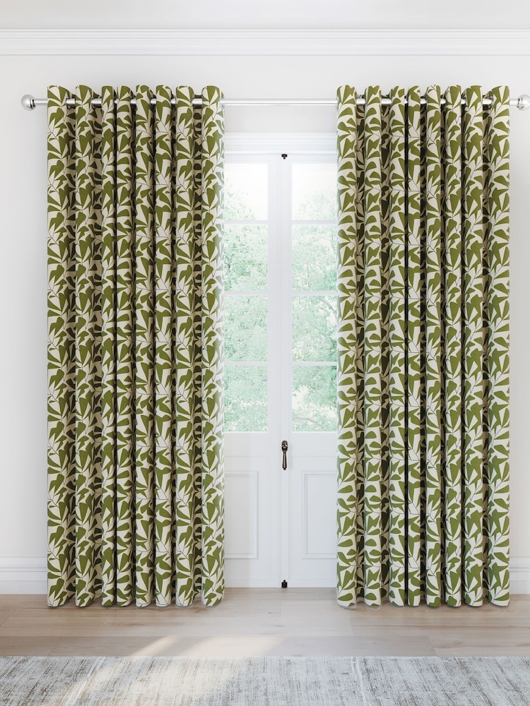 Helena Springfield Leni Lined Eyelet Eyelet Curtains - Imagem 1 de 4