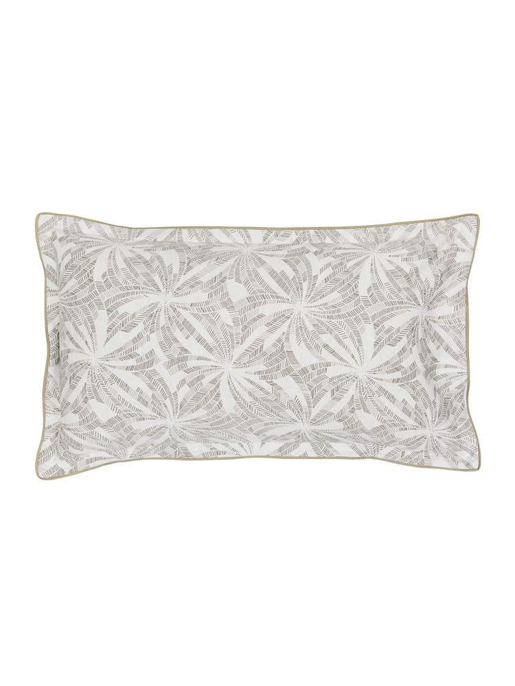 Bedeck of Belfast Linen and Grey 100% Cotton Cora Duvet Cover and Pillowcase Set - Image 5 of 5 Bedeck of Belfast Linen and Grey 100% Cotton Cora Duvet Cover and Pillowcase Set - Image 5 of 5