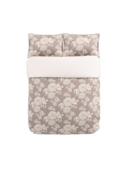 Bedeck of Belfast Dusky Pink 100% Cotton Kassi Duvet Cover and Pillowcase Set - Image 3 of 5