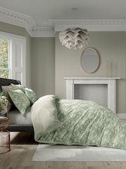 V&A Green Chikan Cushion - Image 3 of 3