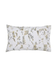 DKNY Grey Wildflower Patchwork Duvet Cover and Pillowcase 100% Cotton Set - Image 3 of 4