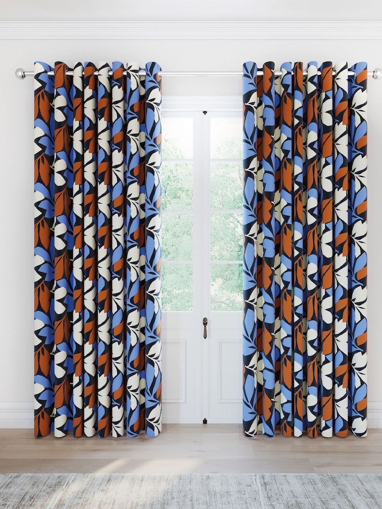 Helena Springfield Otto Lined Eyelet Eyelet Curtains - Imagem 2 de 4