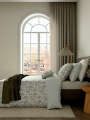 Bedeck of Belfast Celadon Clarence Square 100% Cotton Pillowcase - Image 3 of 4