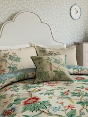 Sanderson Chintz 100% Cotton Lophura Duvet Cover and Pillowcase Set - Image 2 of 5