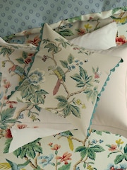 Sanderson Chintz 100% Cotton Lophura Duvet Cover and Pillowcase Set - Image 3 of 5