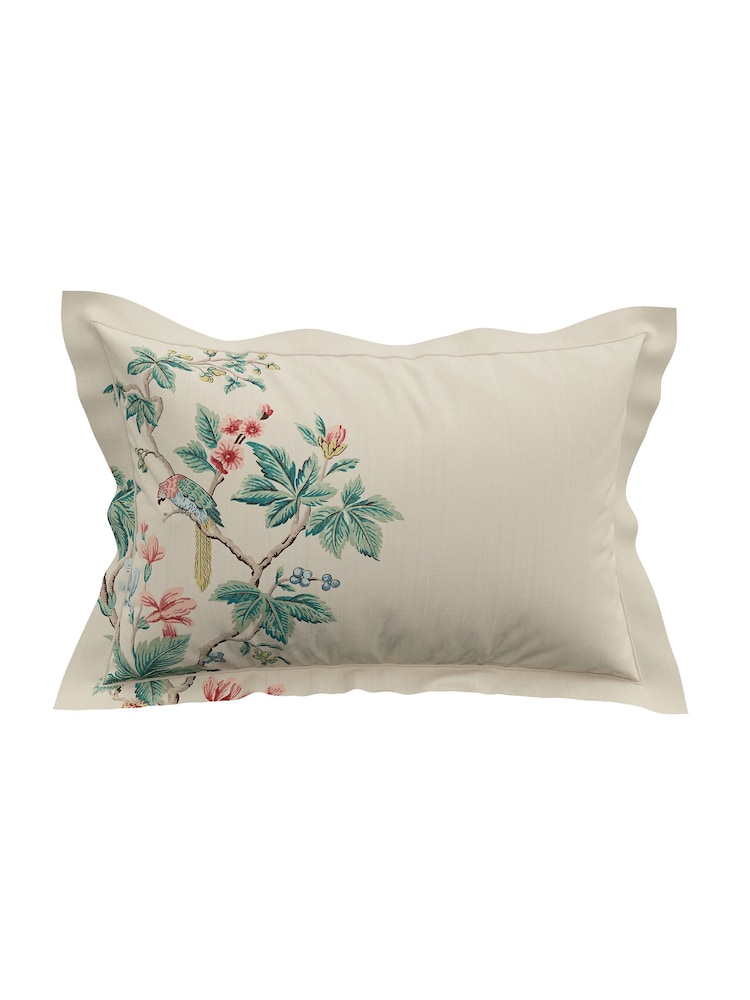 Sanderson Chintz 100% Cotton Lophura Duvet Cover and Pillowcase Set - Image 5 of 5