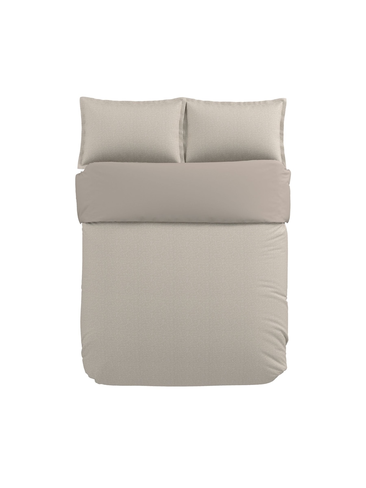 Bedeck of Belfast Mink Emmy Duvet Cover and Pillowcase 100% Cotton Set - Image 3 of 4