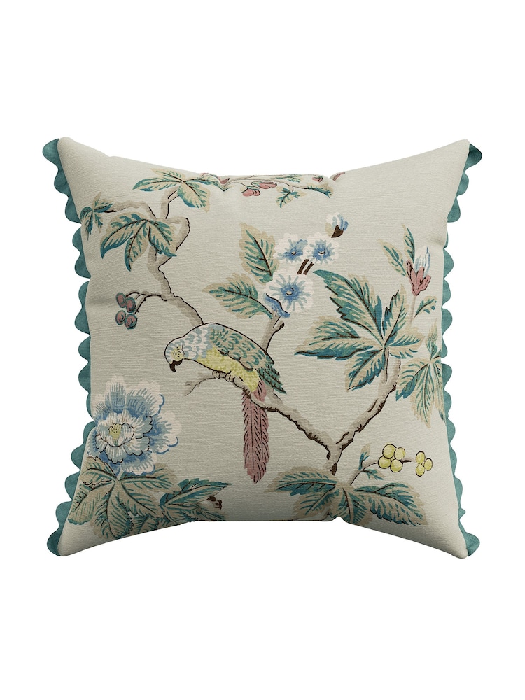 Sanderson Chintz Lophura Cushion - Image 2 of 4