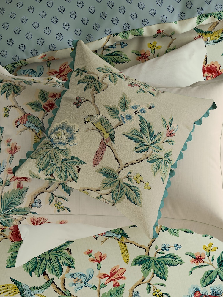 Sanderson Chintz Lophura Cushion - Image 4 of 4