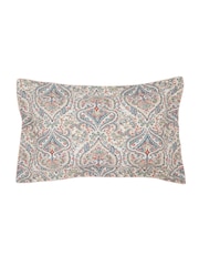 Joules Blue 100% Cotton Paisley Duvet Cover and Pillowcase Set - Image 5 of 5