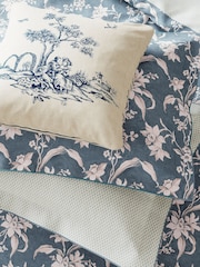 V&A Blue Enchanted Garden Cushion - Image 1 of 3