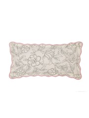 Joules Cream Juliette Rice Stitch Cushion - Image 5 of 5