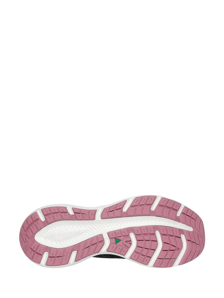 Negro/rosa - Zapatillas de corte holgado sin cordones Edgeride de Skechers - Imagen 6 de 6 Negro/rosa - Zapatillas de corte holgado sin cordones Edgeride de Skechers - Imagen 6 de 6