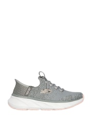 Gris - Zapatillas de corte holgado sin cordones Edgeride de Skechers - Imagen 3 de 6
