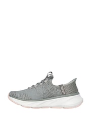 Gris - Zapatillas de corte holgado sin cordones Edgeride de Skechers - Imagen 4 de 6