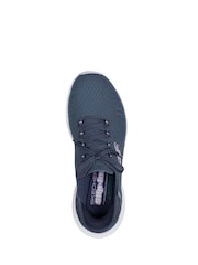 Azul marino - Zapatillas de corte holgado sin cordones Edgeride de Skechers - Imagen 4 de 7
