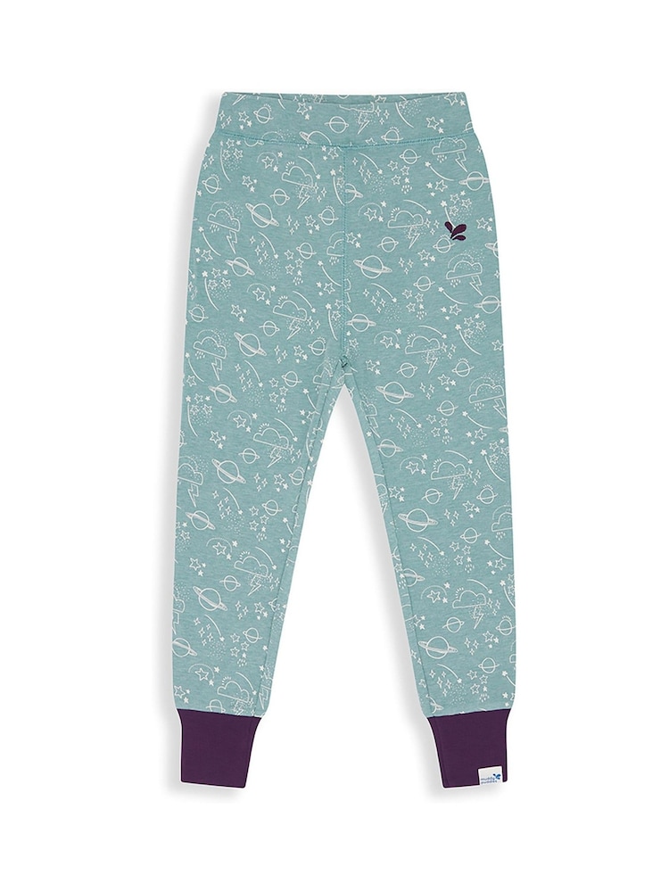 Muddy Puddles Sage Green Sky Muddy Puddles Thermal Baselayer Bottoms - Image 2 of 3