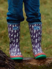 Пурпурный Bolt - Резиновые сапоги Muddy Puddles Puddlestomper - Image 1 of 3