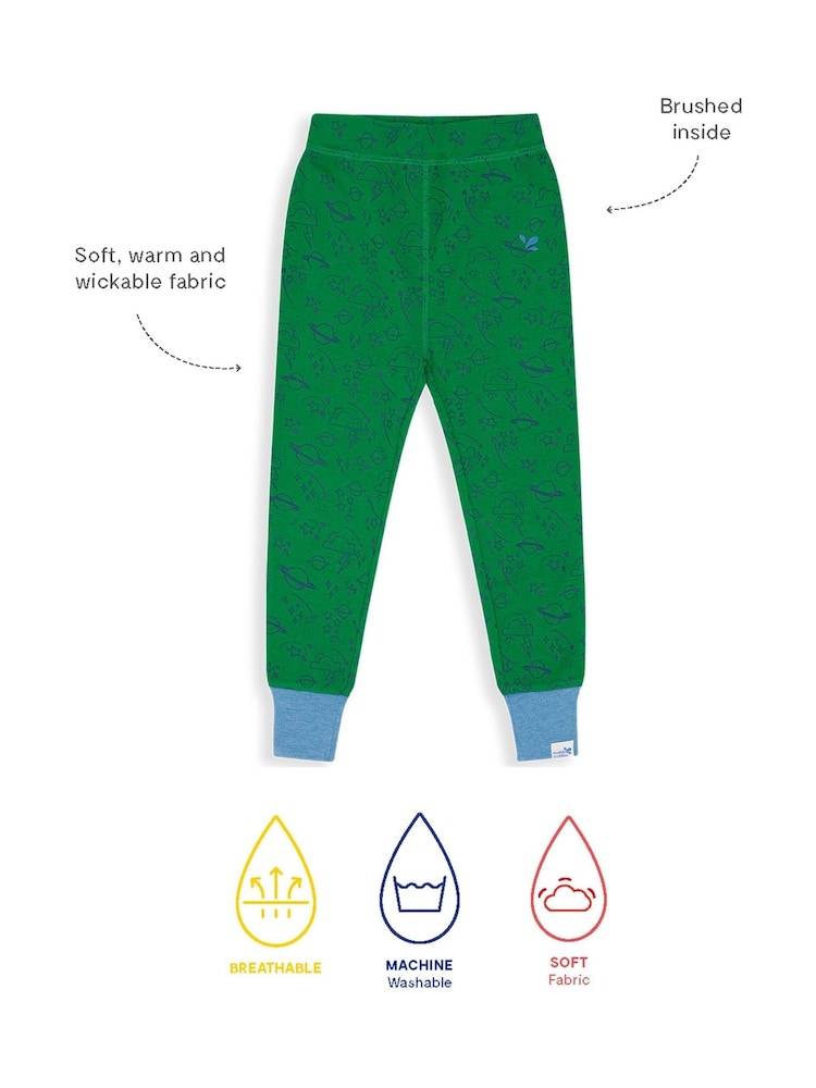 Grüner Himmel - Muddy Puddles Baselayer-Thermohose - Bild 3 von 3