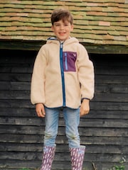Muddy Puddles Borg Fleece Zip Jacket - Image 2 of 5