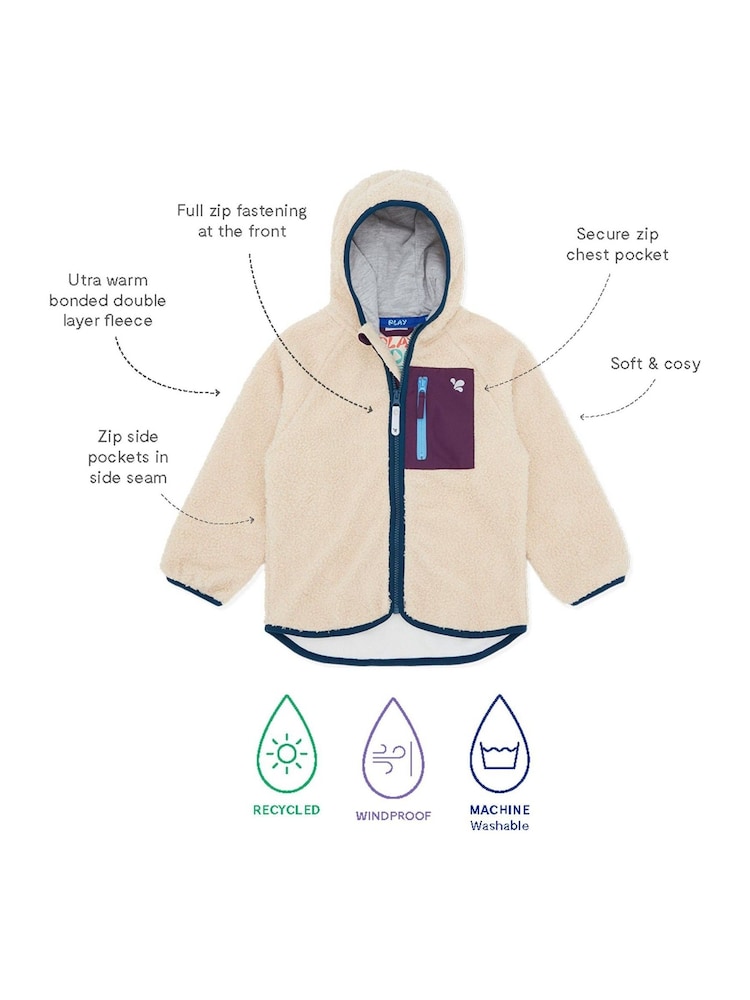 Muddy Puddles Borg Fleece Zip Jacket - Image 5 of 5
