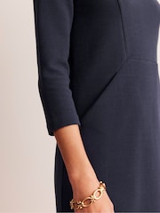 Boden Blue Bronte Ottoman Dress - Image 2 of 5