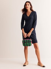 Boden Blue Bronte Ottoman Dress - Image 4 of 5