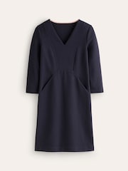 Boden Blue Bronte Ottoman Dress - Image 5 of 5