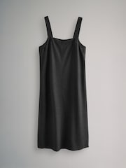 The Set Black/Ecru Stripe Dress 2 Pack with Linen - Image 11 of 13