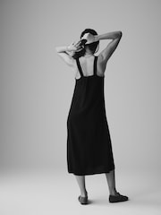 The Set Black/Ecru Stripe Dress 2 Pack with Linen - Image 3 of 13