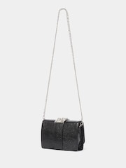 Forever New Black Signature Lucille Crystal Clutch - Image 3 of 5