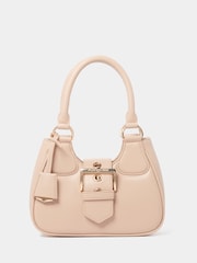 Forever New Nude Signature Madison Buckle Moon Bag - Image 2 of 5