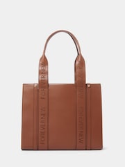Forever New Brown Signature Alison Structured Tote Bag - Image 2 of 5