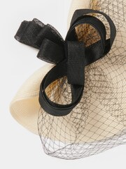 Forever New Cream Celia Woven Fascinator - Image 3 of 3