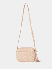 Forever New Nude Signature Quinn Quilted Camera Bag - Image 2 of 4
