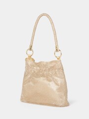 Forever New Gold Jess Sparkle Bag - Image 2 of 4