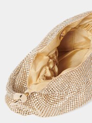 Forever New Gold Jess Sparkle Bag - Image 3 of 4