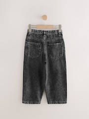 Black Tapered Fit Authentic 100% Cotton Jeans (3-16yrs) - Image 2 of 4