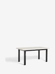 Oak Effect Bronx Oak Effect Rectangle 6 to 8 Seater Extending Dining Table - Image 7 of 8