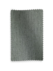 Green Linen Blend Eyelet Lined Curtains - Image 5 of 5