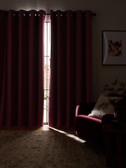 Cortinas de ilhós de algodão - Imagem 3 de 8