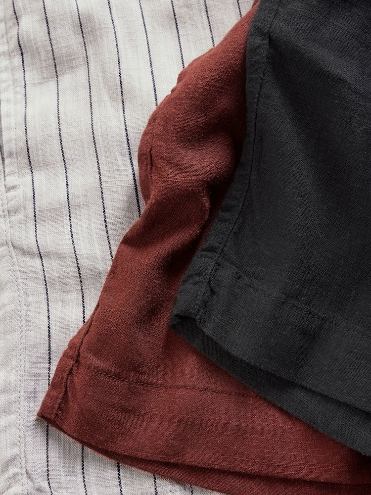 The Set 2 Pack Pull On Shorts with Linen - Bild 11 von 11 The Set 2 Pack Pull On Shorts with Linen - Bild 11 von 11