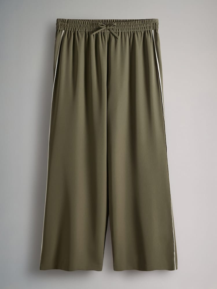 The Set Khaki/Navy 2 Pack Pull On Trousers with Side Stripe - Image 14 of 17