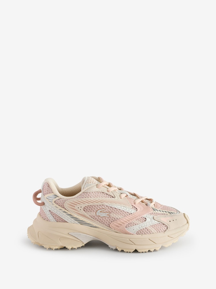 Lacoste Pink Neo Shot Trainers - Image 1 of 6