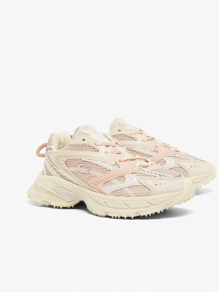 Lacoste Pink Neo Shot Trainers - Image 2 of 6