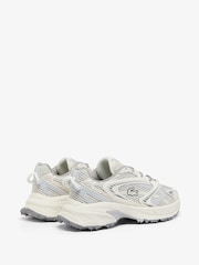 Lacoste Grey Neo Shot Trainers - Image 4 of 7