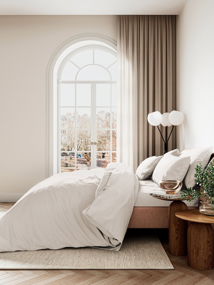 Bedeck of Belfast 400 Thread Count 100% Cotton Sateen Flat Sheet - Slika 1 iz 2