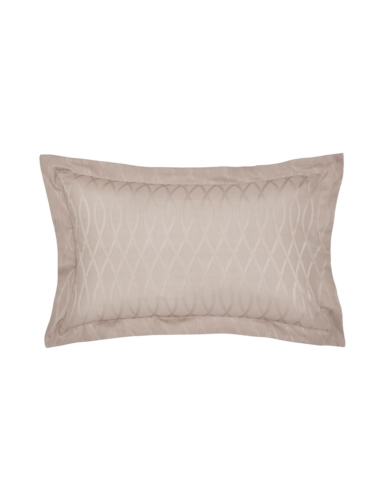 Bedeck of Belfast Truffle Ravello 100% Cotton Duvet Cover and Pillowcase Set - Image 4 of 4