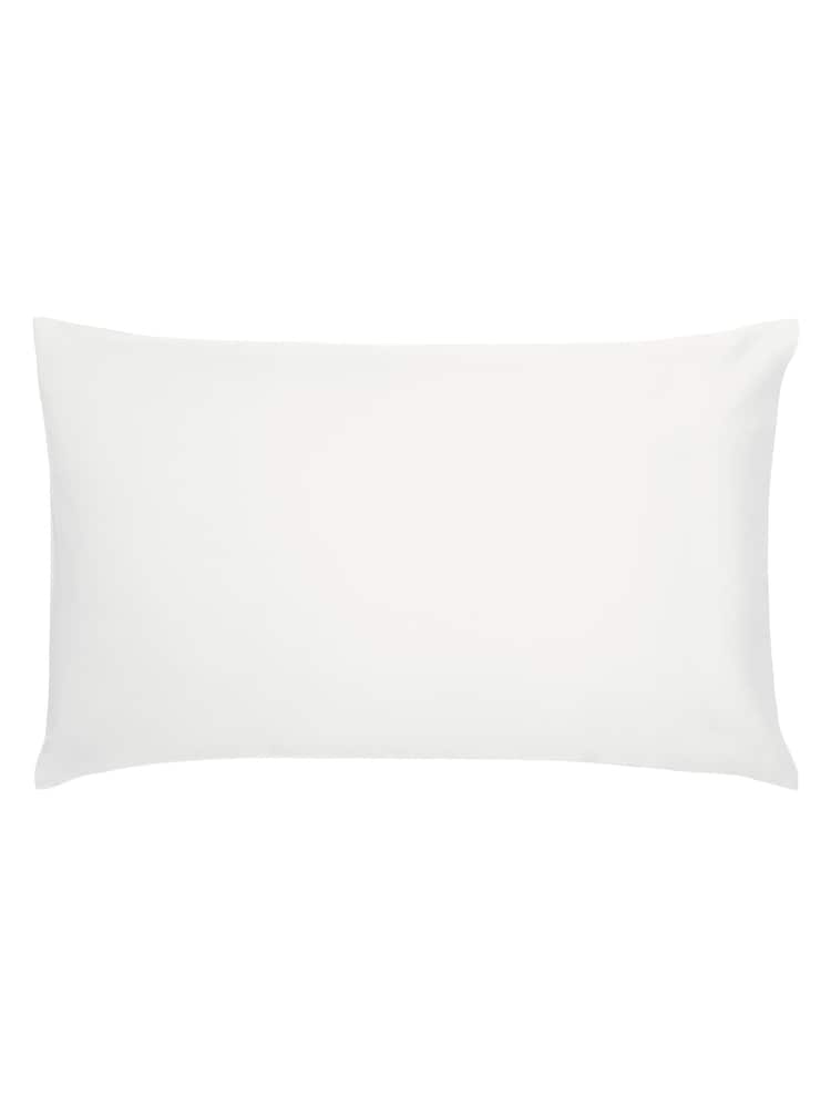 Bedeck of Belfast White 400 Thread Count 100% Cotton Sateen Large Pillowcase Pair - Image 2 of 2 Bedeck of Belfast White 400 Thread Count 100% Cotton Sateen Large Pillowcase Pair - Image 2 of 2
